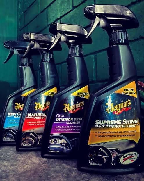 Productos Meguiar's que utilizamos en Lavacar Nava
